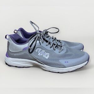 Ryka sky walking rush Women's Athletic Shoes in Gray Purple sneakers size 11 EUC